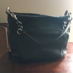 EUC Coach Pebble Leather Shoulder Bag